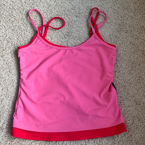 Missguided Pink and Red Tank Top - Picture 2 of 7